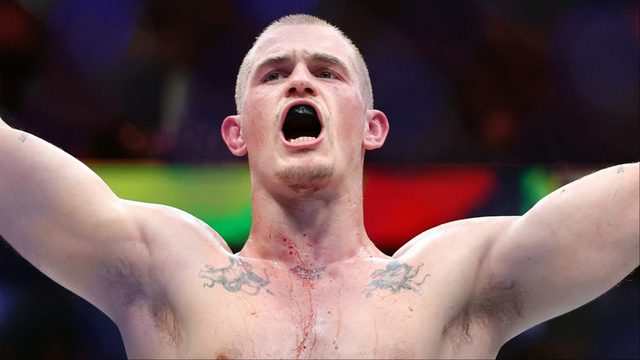 Ian Machado Garry enters the Octagon at UFC 330
